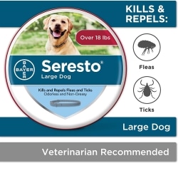 Bayer Seresto Flea and Tick Collar for Dogs