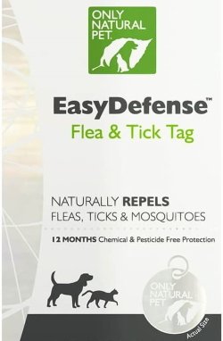 Only Natural Pet Easydefense Flea and Tick Control Collar Tag