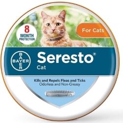 Bayer Seresto Flea and Tick Collar for Cat