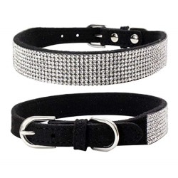 Sunward Bling Rhinestones Dog Collar